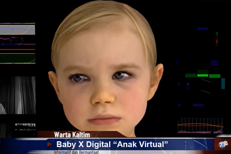 Baby X Digital Anak Virtual