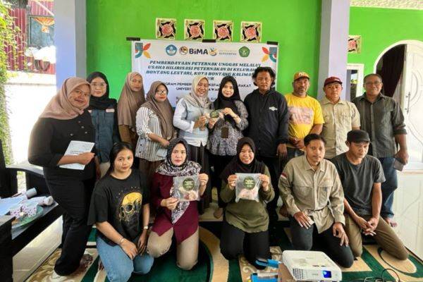 Unmul Dampingi Peternak Unggas di Bontang Lestari, Dorong Produktivitas Lewat Hilirisasi & Pemasaran Digital