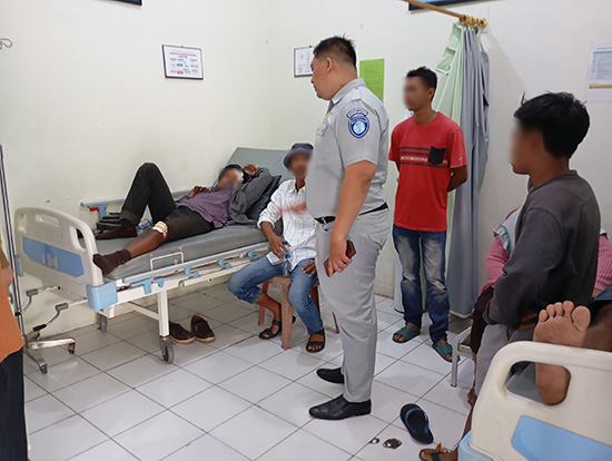 Jasa Raharja Jamin Seluruh Korban Kecelakaan Bus dan Truk 550