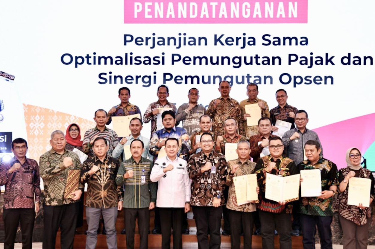 Harwan Muldidarmawan: Jasa Raharja Dukung Penandatanganan PKS Optimalisasi Pemungutan Pajak dan Sinergi Pemungutan Opsen di Provinsi Sumut 