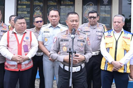  Jasa Raharja bersama Korps Lalu Lintas (Korlantas) Polri d