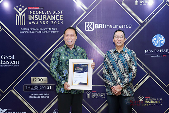 Jasa Raharja berhasil meraih penghargaan sebagai Indonesia Best Social