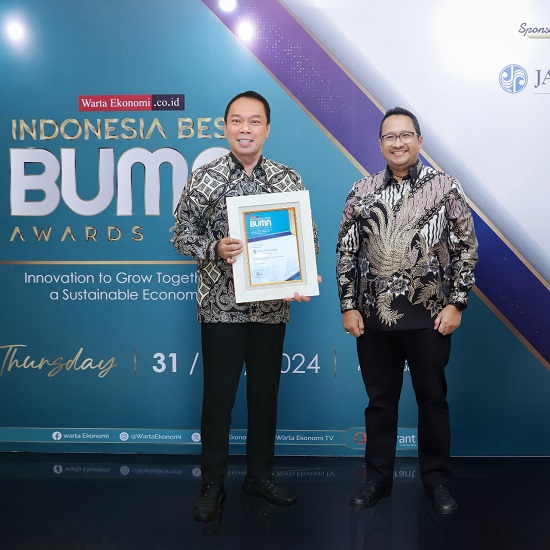 2 Jasa Raharja berhasil meraih penghargaan sebagai Best BUMN Awards2024