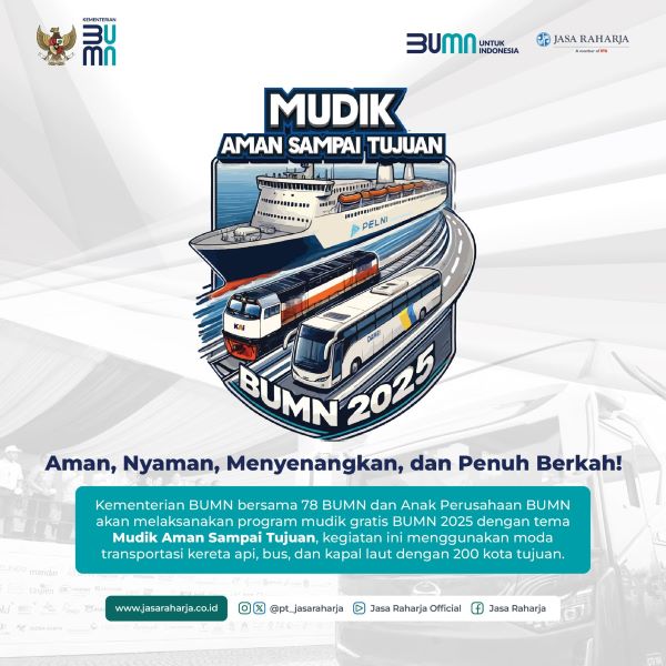 Mudik Gratis BUMN Kembali Digelar