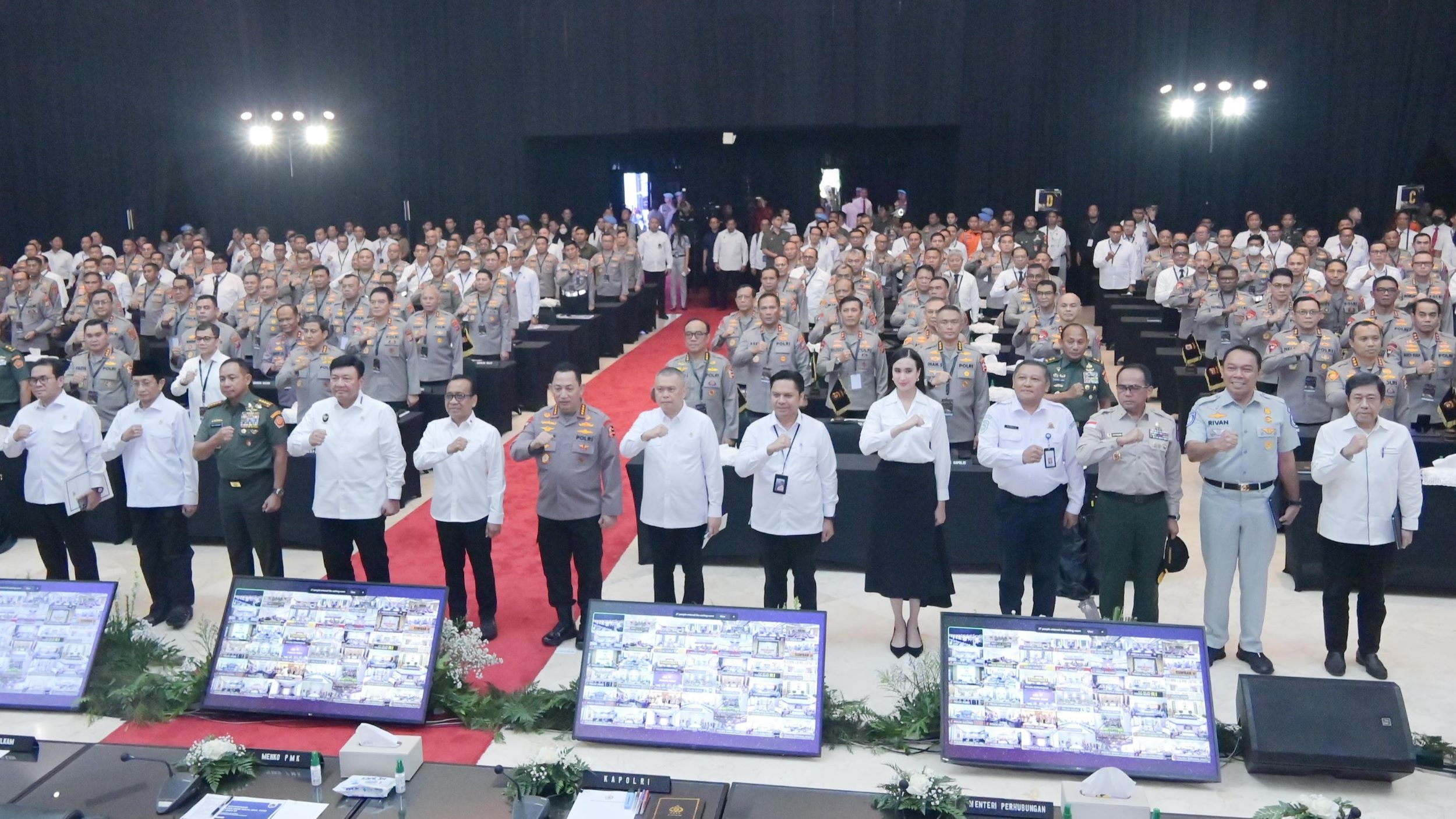 PT Jasa Raharja Hadir Rakor diselenggarakan Mabes Polri 2500