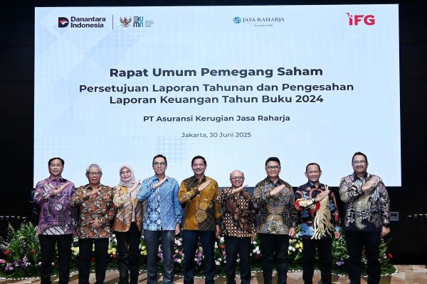 Gelar RUPS, Jasa Raharja Setor Dividen Rp1,1 Triliun ke Negara