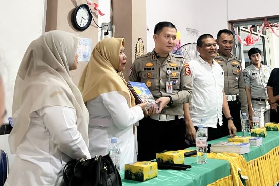 Jasa Raharja Saat Berkunjung Ke sekolah