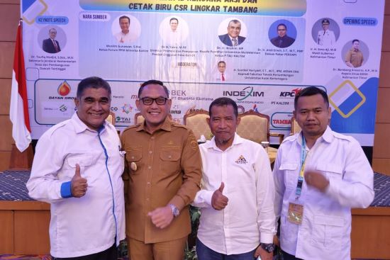 Ibrahim Kepala Pusrehut Unmul Tawarkan Program Taman Kehati untuk Solusi Lingkungan di Kawasan Pertambangan