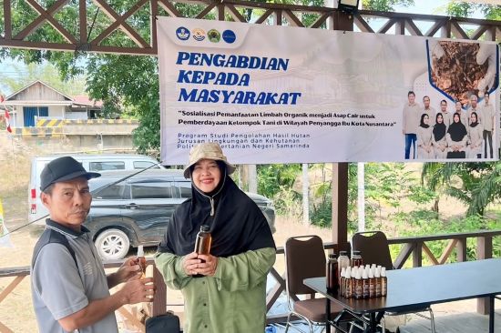 Dari Limbah Kayu Menjadi Asap Cair, Masyarakat Desa Suko Mulyo Bersiap Menangkap Peluang di Kawasan Penyangga IKN