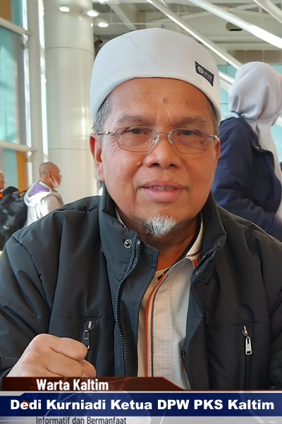 Kurniadi Ketua Dewan Pengurus Wilayah Partai Keadilan Sejahtera Kalimantan Timur (DPW PKS Kaltim)